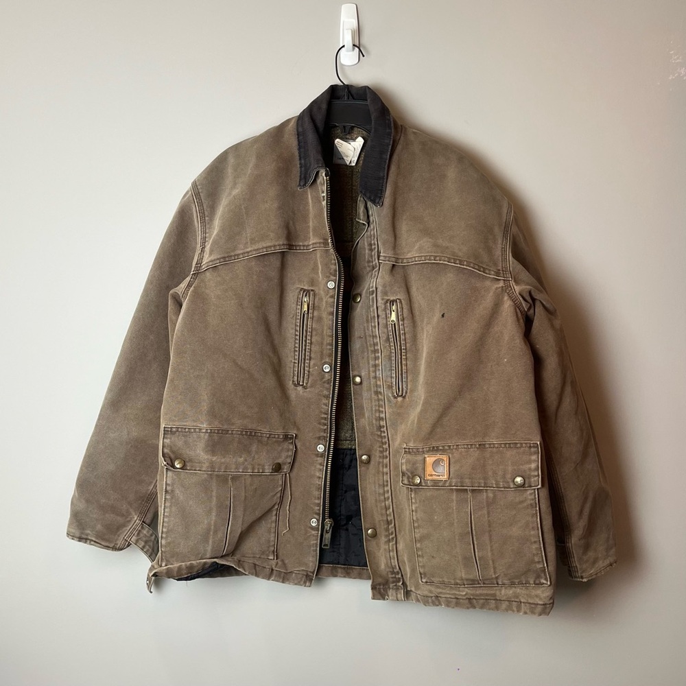 Carhartt Men's Brown Work Jacket